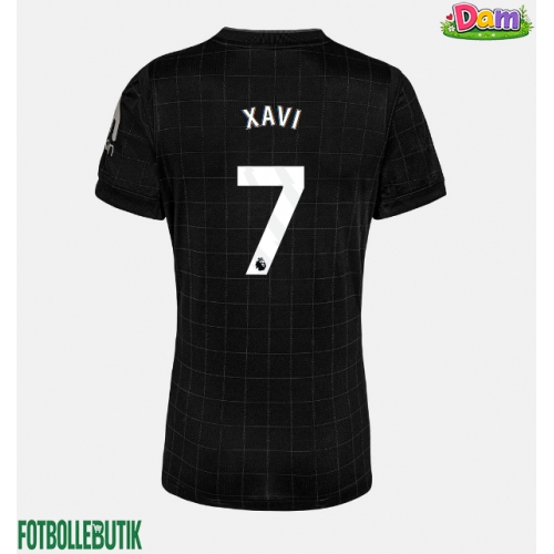 Tottenham Hotspur Xavi Simons #7 Bortatröja Kvinnor 2025-26 Kortärmad